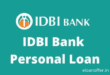idbi personal loan kaise le