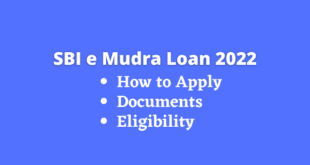 sbi mudra loan 2022